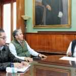 Carlos López Suárez, sostuvo una reunión de trabajo con el director de Transporte de la Secretaría de Movilidad y Transporte del Estado