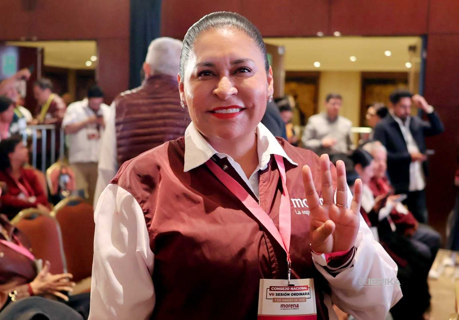 Ana Lilia Rivera denuncia campaña para vincularla con otro partido; reafirma su permanencia y lealtad a Morena