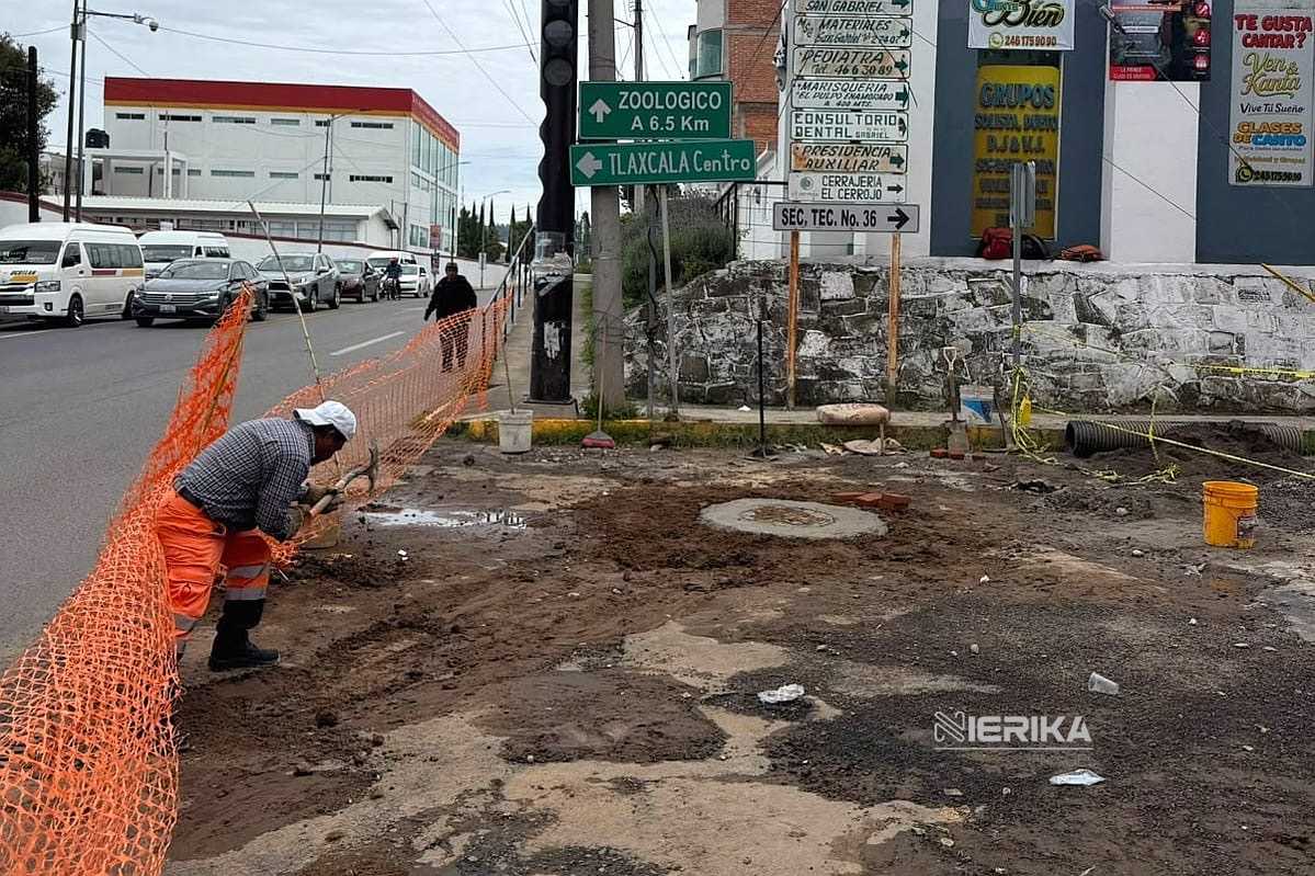 COMPROMISO CUMPLIDO: AYUNTAMIENTO DE TLAXCALA ATIENDE Y MEJORA INFRAESTRUCTURA URBANA EN ACCESO A LA JOYA