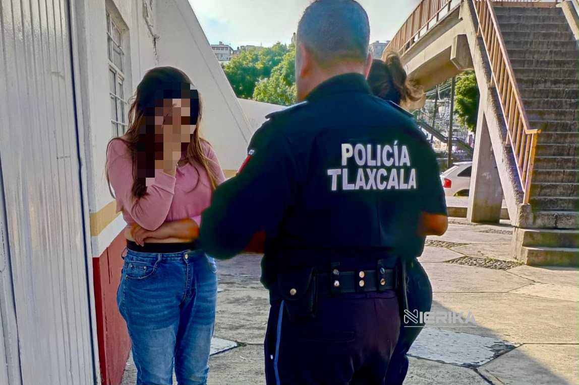 POLICÍA MUNICIPAL DE TLAXCALA BRINDA ATENCIÓN A UNA MUJER Y PREVIENE POSIBLE SITUACIÓN DE RIESGO EN PUENTE DE LA CAPITAL