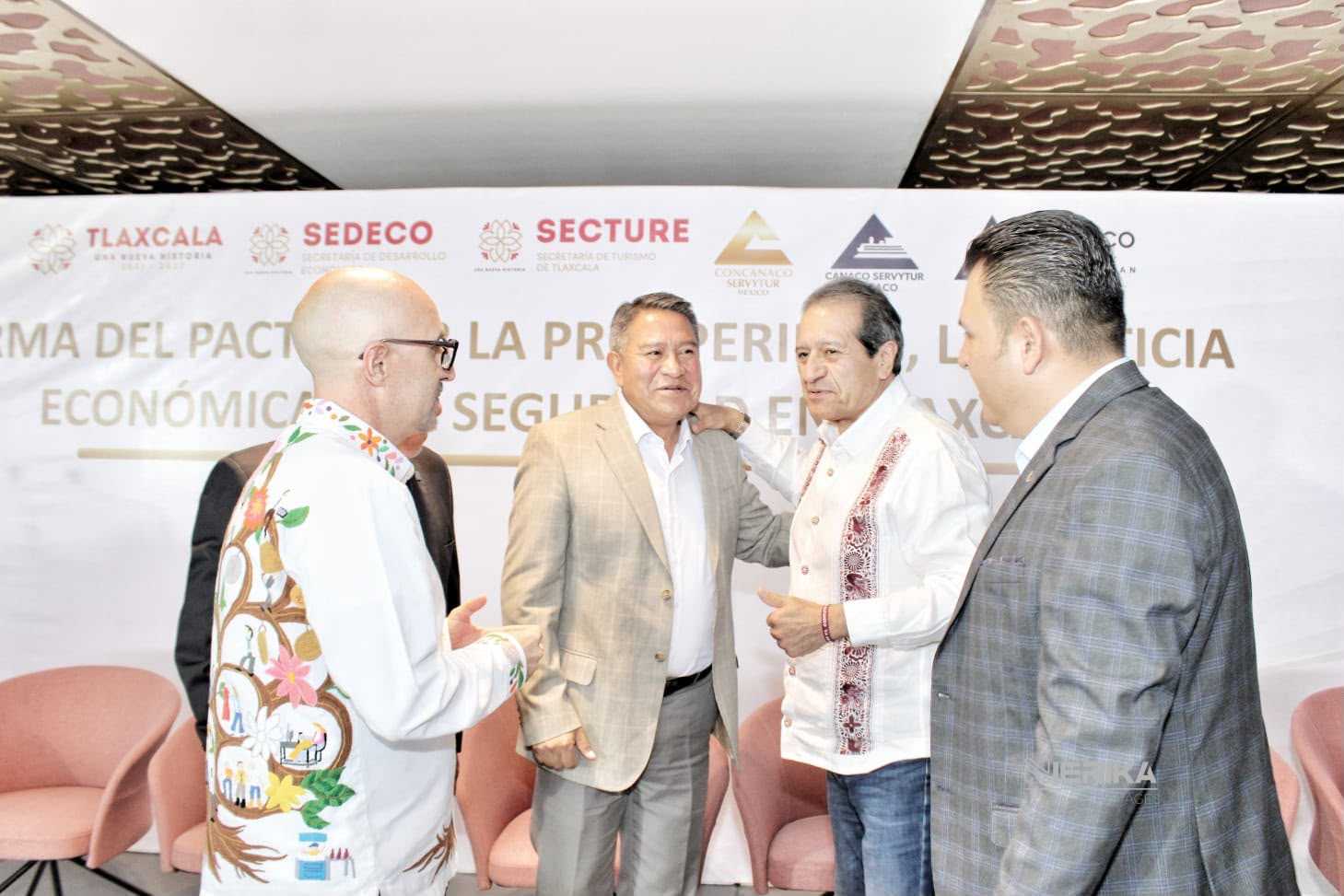 TLAXCALA CAPITAL SE SUMA AL PACTO POR LA PROSPERIDAD, LA JUSTICIA ECONÓMICA Y SEGURIDAD