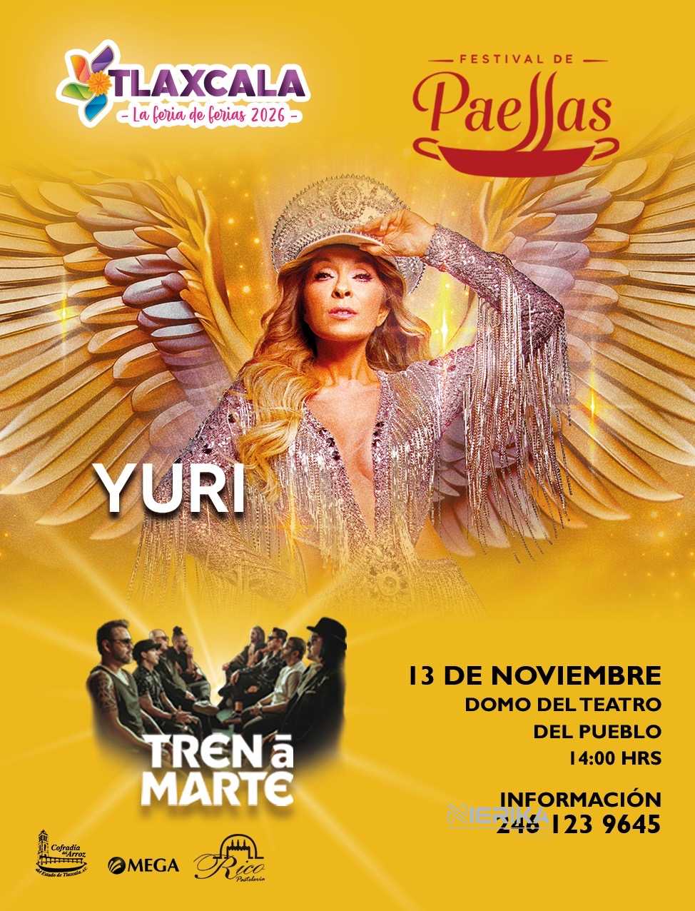 🥘 ¡Llega el Gran Festival de Paellas a @Tlaxcala, Feria de Ferias 2026! 🥘