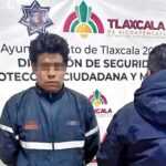 POLICÍA MUNICIPAL DE TLAXCALA ASEGURA A DOS PERSONAS Y RECUPERA MOTOCICLETA CON REPORTE DE ROBO
