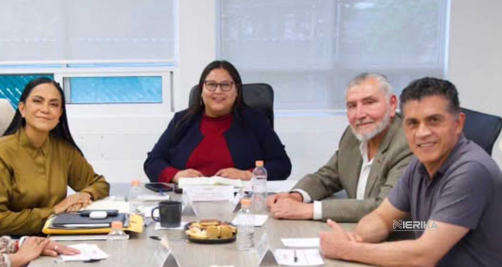 Llaman a Alfonso Sánchez García a reunión con Ariadna Montiel, Citlalli Hernández y Adán Augusto López