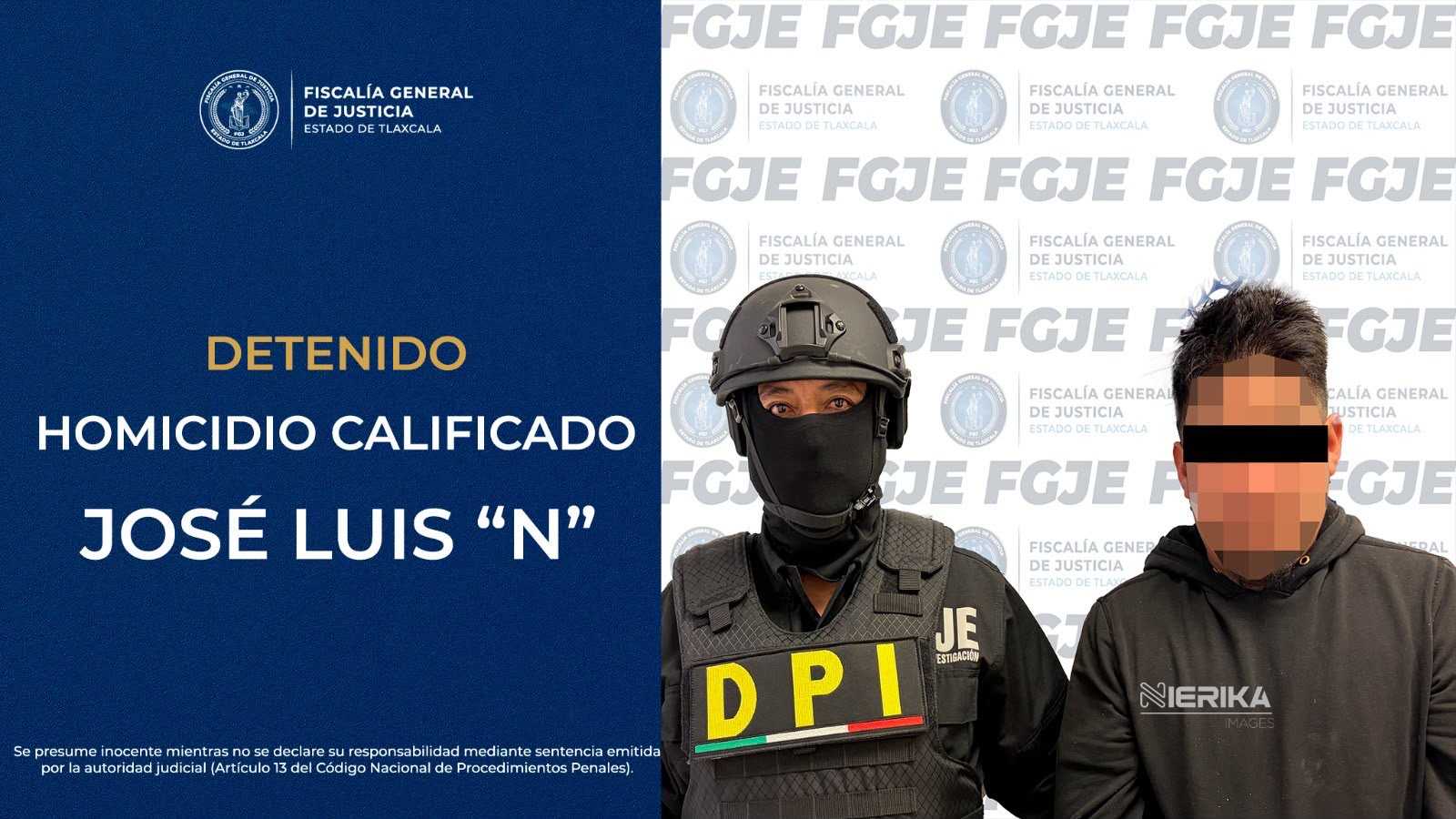 APREHENDE FGJE EN EL ESTADO DE MÉXICO A HOMBRE POR HOMICIDIO CALIFICADO