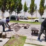 Brigadas de “Más Territorio” colocan tope en Tlacomulco, cortan maleza en Ixtulco y realizan faena en Bulevar Guillermo Valle