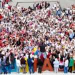 Más de mil tlaxcaltecas marchan en respaldo a Claudia Sheinbaum y al proyecto de Alfonso Sánchez