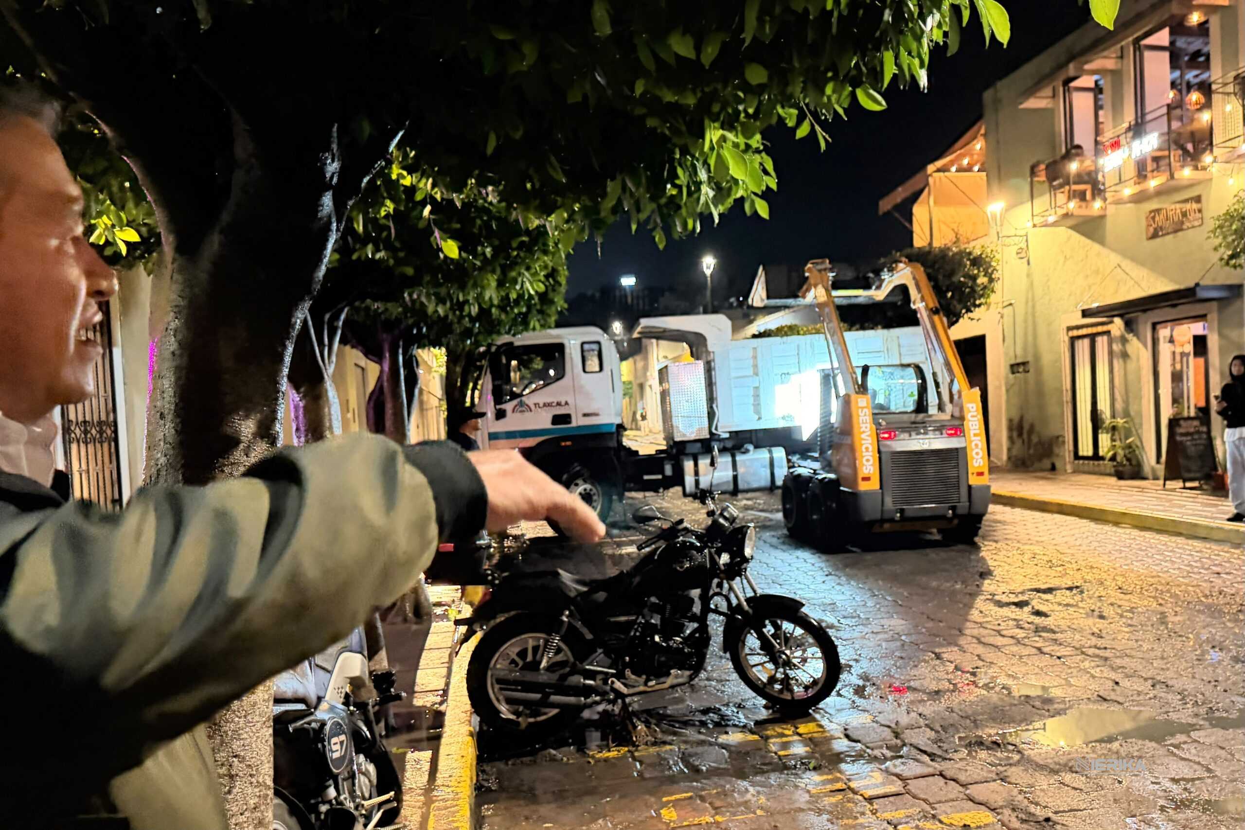 AYUNTAMIENTO DE TLAXCALA MANTIENE ACCIONES PREVENTIVAS ANTE POSIBLES LLUVIAS