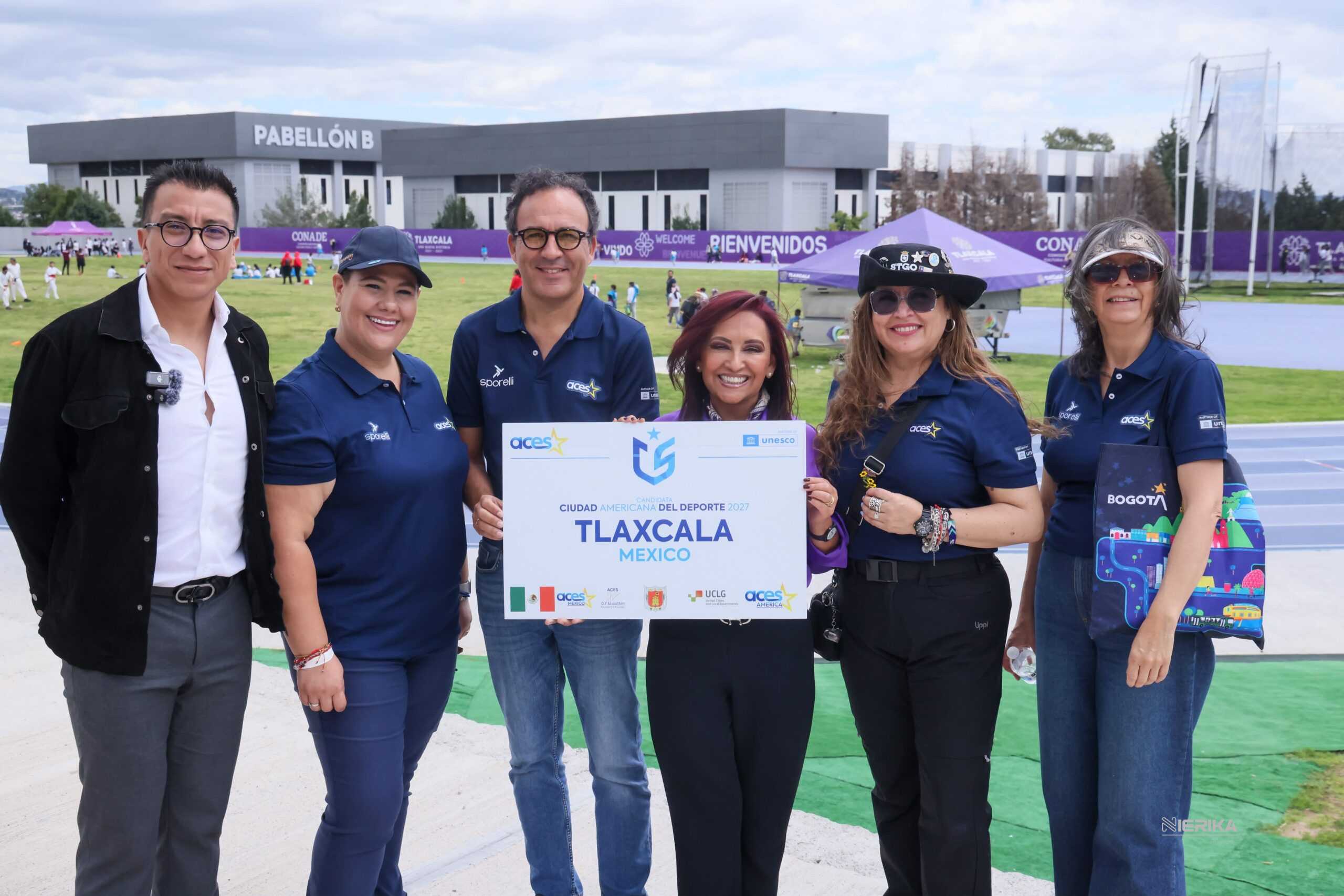 GANA TLAXCALA DISTINCIÓN DE CIUDAD AMERICANA DEL DEPORTE 2027