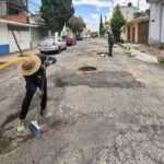 Brigadas de “Más Territorio” amplían alumbrado en Acuitlapilco y bachean en Loma Xicohténcatl