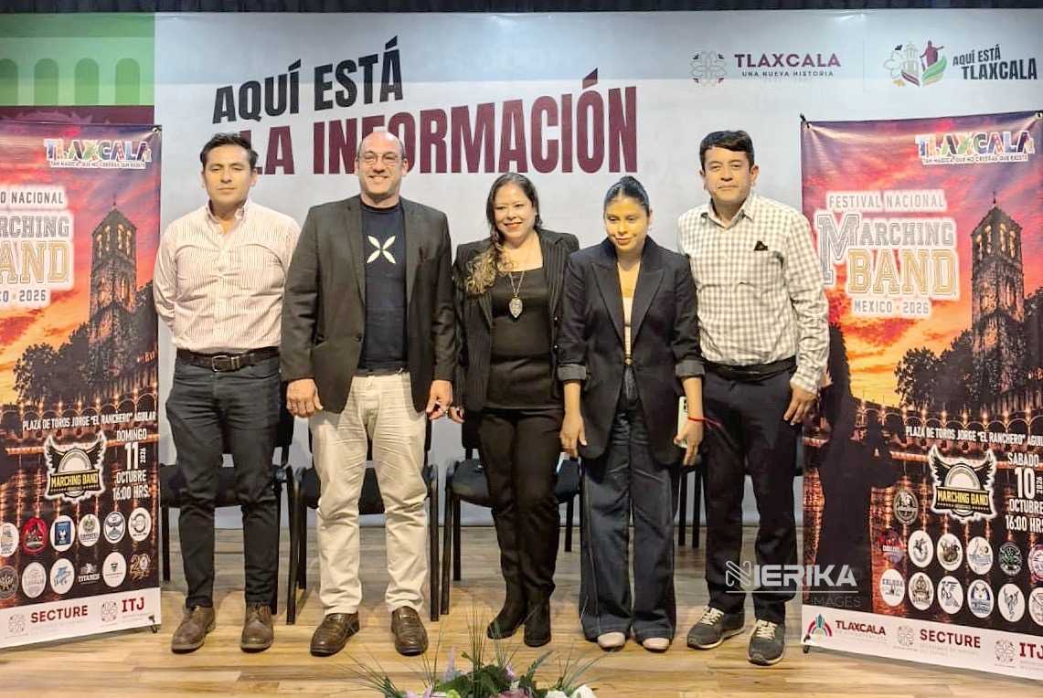 EN OCTUBRE SERÁ LA CAPITAL DE TLAXCALA SEDE DEL FESTIVAL Y CONCURSO NACIONAL DE MARCHING BANDS