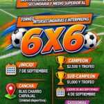 CONVOCA AYUNTAMIENTO DE TLAXCALA A SECUNDARIAS Y PREPARATORIAS A PARTICIPAR EN NUEVO TORNEO 6X6