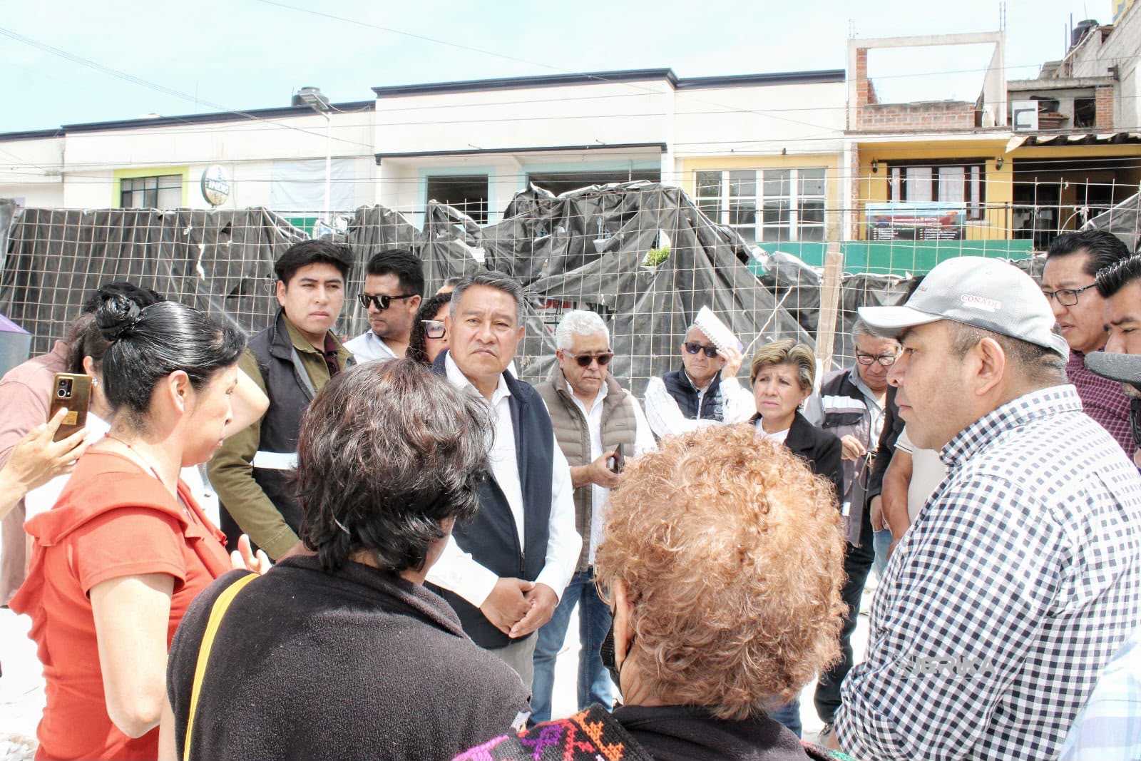 PARTICIPA CARLOS LÓPEZ SUÁREZ EN SUPERVISIÓN DE OBRAS DE LA RED DE DRENAJE SANITARIO EN EL RECINTO FERIAL