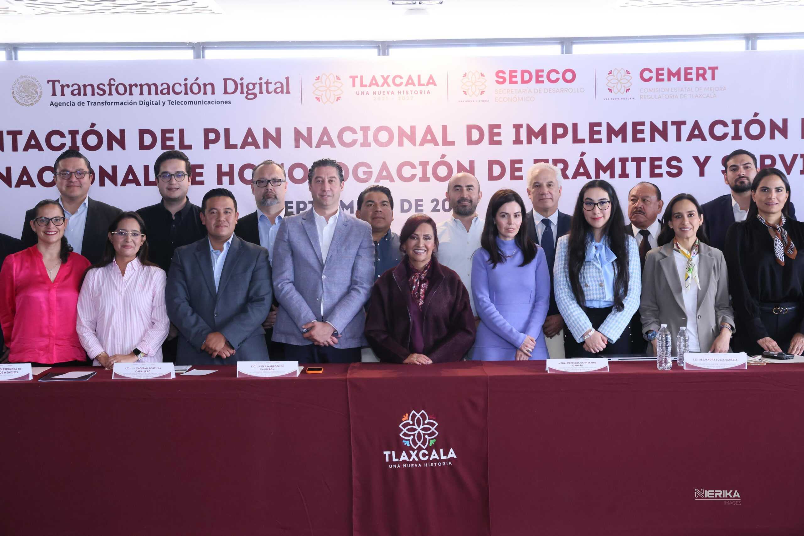 TLAXCALA SE SUMA AL PACTO NACIONAL PARA LA SIMPLIFICACIÓN y DIGITALIZACIÓN DE TRÁMITES.