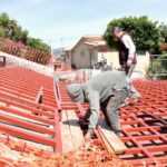 AVANZAN TRABAJOS DE REHABILITACIÓN EN LAS ESCALINATAS, UN ESPACIO EMBLEMÁTICO DE TLAXCALA CAPITAL