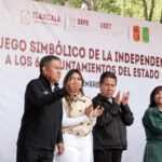 RECIBE TLAXCALA CAPITAL EL FUEGO SIMBÓLICO DE LA INDEPENDENCIA NACIONAL