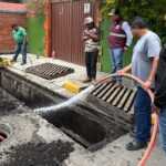 GOBIERNO MUNICIPAL DE TLAXCALA ATIENDE DESAZOLVE DE DRENAJE Y REJILLAS PLUVIALES EN TLAPANCALCO