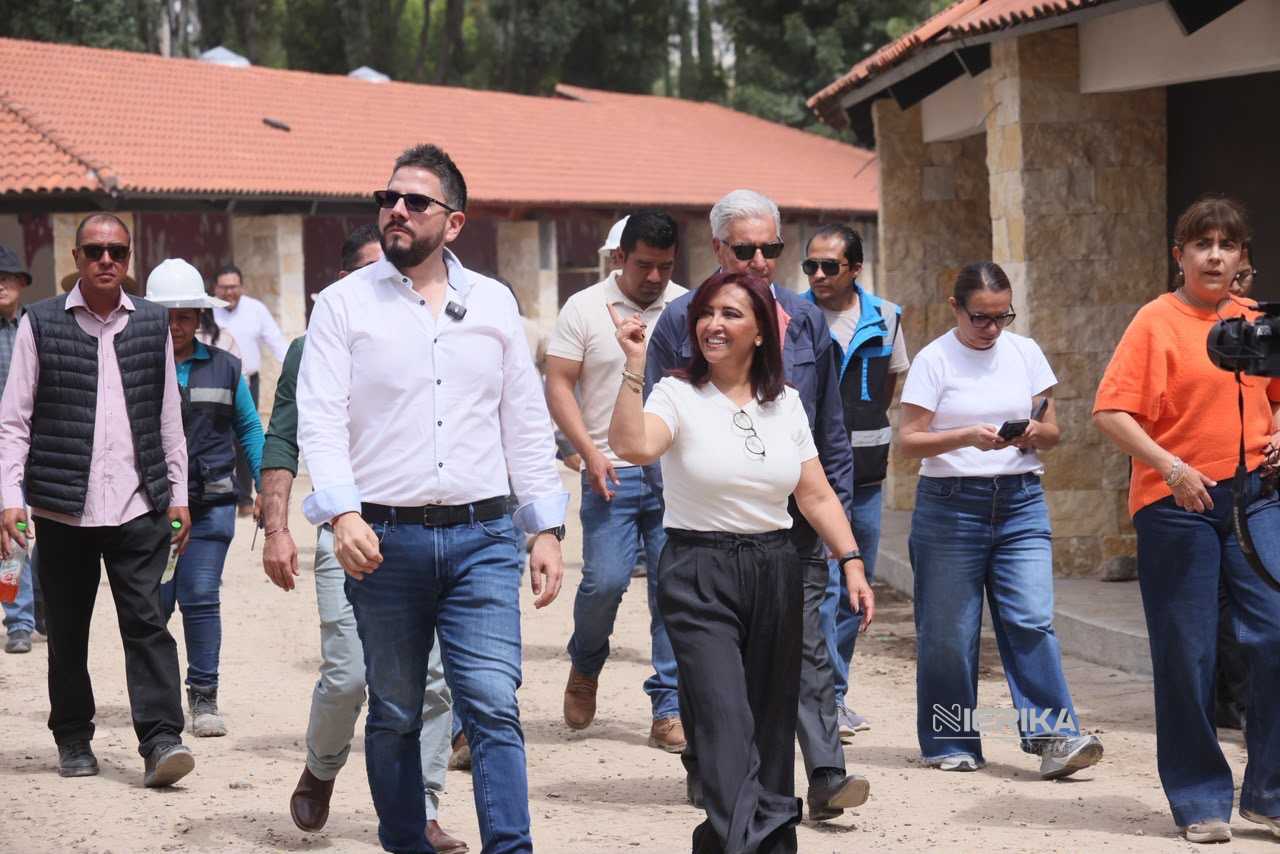 SUPERVISA GOBERNADORA AVANCES DEL RECINTO FERIAL RUMBO A TLAXCALA, LA FERIA DE FERIAS 2026