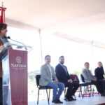 COLOCAN PRIMERA PIEDRA DEL NUEVO AUDITORIO DE LA CIUDAD DE LA CULTURA