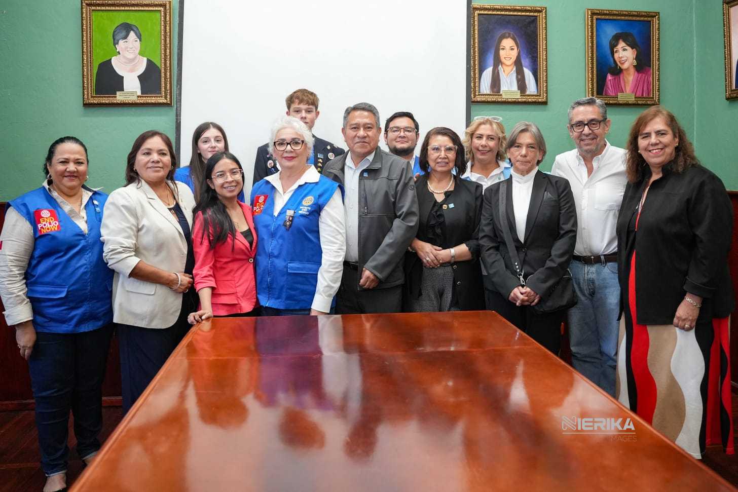 ESTABLECEN AYUNTAMIENTO DE TLAXCALA Y ROTARY INTERNATIONAL ACERCAMIENTO PARA IMPULSAR PROYECTOS HUMANITARIOS