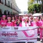 ENCABEZA LORENA CUÉLLAR QUINTA CAMINATA ROSA Y REAFIRMA COMPROMISO CON LA SALUD DE LAS MUJERES